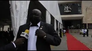 State Minister for Foreign Affairs Henry Okello Oryem addressed the press on his decision