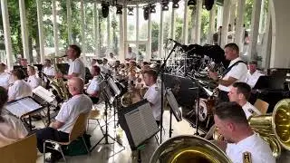 Schützenfest Olpe Montag 2023 Konzert  Ümmerich Marinemusikkorps Kiel - Phil Collins