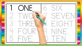 123 Numbers | 123 Number Names | 1 To 10 Numbers Song | 12345 learning for kids #kidsvideo #kidssong