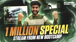 1 MILLION HOGA KYA? | STREAMING FROM GODLIKE BOOTCAMP | BGMI LIVE