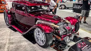 1931 Chevy &ldquo;ShoBird&rdquo; | The custom $2.500.000 build with twin-turbocharged | SEMA 2022
