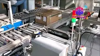 Carton labeling machine side labeller with printing system