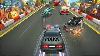 Endless Mode Race Car 3D Raceaway #5  🧩 🚌