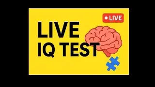🧠 LIVE NOW: The Most Mind-Blowing Puzzle Challenge! #IQChallenge #LivePuzzleChallenge