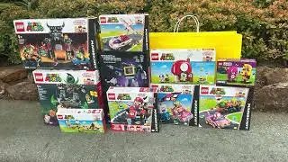 Lego Super Mario Kart August 2025 New Release Sets - Intro and My Haul