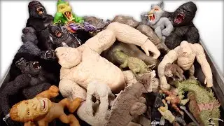 Огромные Коробные Рампальные Игрушки для Фильмов и Игрушки для Кинг-Конгского Острова Черепов против