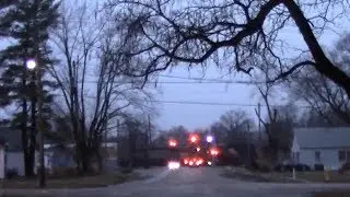 (ex KCS) Gray GTW 5955 on CN M335 in Centralia, IL