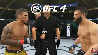 DO BRONX is the UFC LIGHTWEIGHT SUBMISSION MASTER! Charles Oliveira vs Calvin Kattar UFC 4