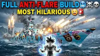 FULL ANTI-FLARE BUILD💀💀🥶 || ENEMY 😂😂LOL #modernwarships #antiflarebuild