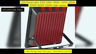 Led Flood Light 30W 50W 100W 150W 200W 300W 400W 500W High Power Ac220V