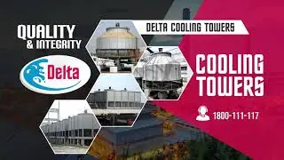 🌊 Delta Cooling Towers 💧 | Cooling Tower Manufacturer in India