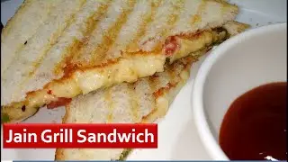 Veg Mayo Jain Grilled Sandwich Recipe | मेयोनिसे सैंडविच | Best Jain Sandwich Recipe in Hindi #Tasty