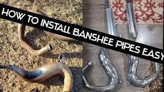 how to install banshee pipes easy
