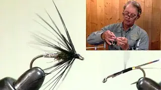 Black & Silver Spider Midge with Davy Wotton