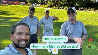 I played in the 2025 RBC Scramble - Fraserview GC July 28th Vancouver BC #newcreator #golf #rbc