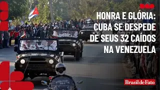 'Não deram um passo atrás': Cuba homenageia os 32 cubanos mortos ao defender a Venezuela