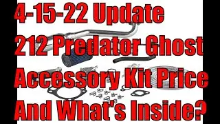 Обновление 15.04.2022. Комплект аксессуаров для двигателя Predator 212 Ghost. Первый взгляд на цены и доступность.