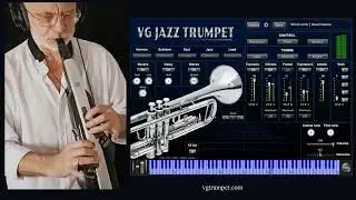 VG Jazz Trumpet Virtual Instrument, standalone, vst au plugin and Roland Aerophone AE-30 Pro