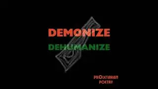 Proletarian Poetry - Demonize Dehumanize (𝘥𝘢𝘳𝘬 𝘴𝘺𝘯𝘵𝘩𝘱𝘰𝘱)