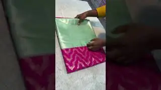 # Premium Kanchipattu Collection*Semi Soft Resham Silk FabricContrast pall & blouseQualitySoft2,999*
