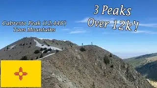 Outrunning Storms on 12k' Peaks - Cabresto, Sur-Este, Bull Creek Circuit | Latir Peak Wilderness