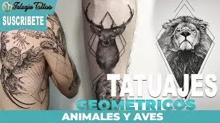 Tatuajes Geom&eacute;tricos de Animales Maravillosos y Alucinantes Para Lucir
