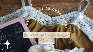 je couds mon coffret Typa PARTIE 1 #couture #audreymercerie #petitboutdecreations