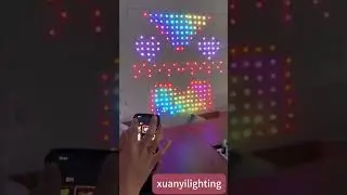 APP control smart LED curtains#christmaslights #manufacturer #xuanyilighting