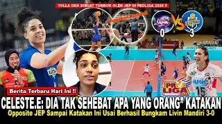 MEMAKAN KORBAN‼️Kemenangan Perdana JEP, CELESTE.P Akui Pertahanan Livin MUDAH, Dari Pada Klub MEGA