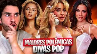 MAIORES POLÊMICAS de DIVAS POP em 2024