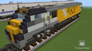 Minecraft Brightline SCB40 Locomotive Tutorial