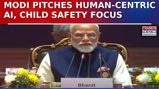 PM Modi Unveils MANAV AI Vision At Global Summit, Calls For Human-Centric And Safe AI Framework