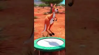 🎉 Cartoon Animal Chaos! | Funny Nature for Kids 🐍🦘🐦🐬 #shorts #amazingnature #animation #animalfacts