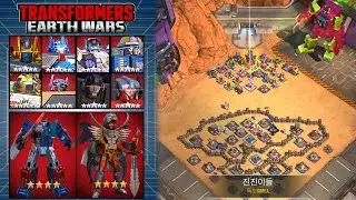 Transformers Earth Wars: Optimal Optimus/Magnaboss Vs. 진진이들 (독도KOREA)