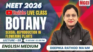 NEET-2026 BOTANY LIVE CLASS | SRIFP L-9 | BEST NEET COACHING IN INDORE MGCI #neet2026 #botany