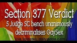 Watch:Love,Equally:Top Court Ends Section 377