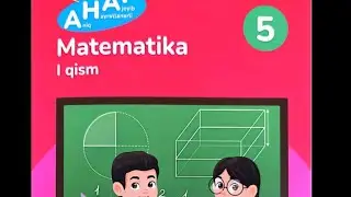 5-Bob . Hajm. 5-sinf matematika darslari yechimi. #matematika #yechimlari #education #viral 