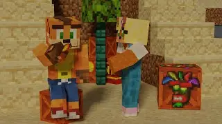 SPIN SPIN SPIN! | Crash Bandicoot Map | Custom Minecraft Map