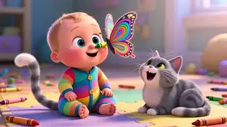 Crayon Colors With Baby | Fun Educational Song for Kids | Color Learning Nursery Rhyme
