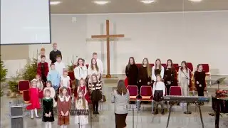 Церковь ЕХБ Билефельд Германия, Рождественское Богослужение с участием детского хора 28.12.2025