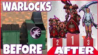 Playing Trash Tier Class (Warlock) Like its S Tier Class Massive Deathbolt Oneshots Affliction Lock