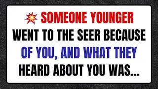 💥 SOMEONE YOUNGER WENT TO THE SEER BECAUSE OF YOU, AND WHAT THEY HEARD ABOUT YOU WAS! angels message