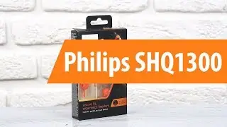 Распаковка Philips SHQ1300 / Unboxing Philips SHQ1300