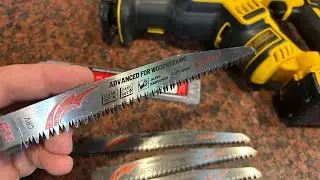 Cuts Like Butter! Japanese Teeth Reciprocating Saw Blades by EZARC