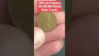 Wheat cent found in pocket change #numismatics #penny