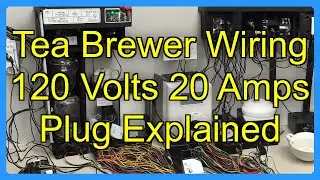 Tea Brewer Wiring 120 Volts 20 Amps Plug Explained