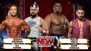 164. Malik Melo vs. Jeremy Prophet vs. Amir Jordan vs. Eli Surge - NEW 14 - Vancouver, Canada