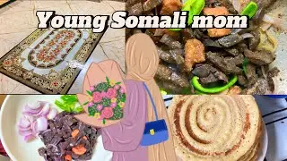 morning routine 🧕🏽✨ iyo guriga sidaan u sameyay 🏠 masha allah 💫