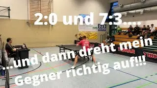 Markus Tenberg (TTR 2.113) vs Jan Horstmann (TTR 1847)! Starkes Come-Back gegen Abwehr!!! 🏓✌🏻