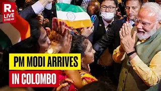 PM Modi Receives Warm Welcome From Indian Diaspora In Colombo | India | Sri Lanka